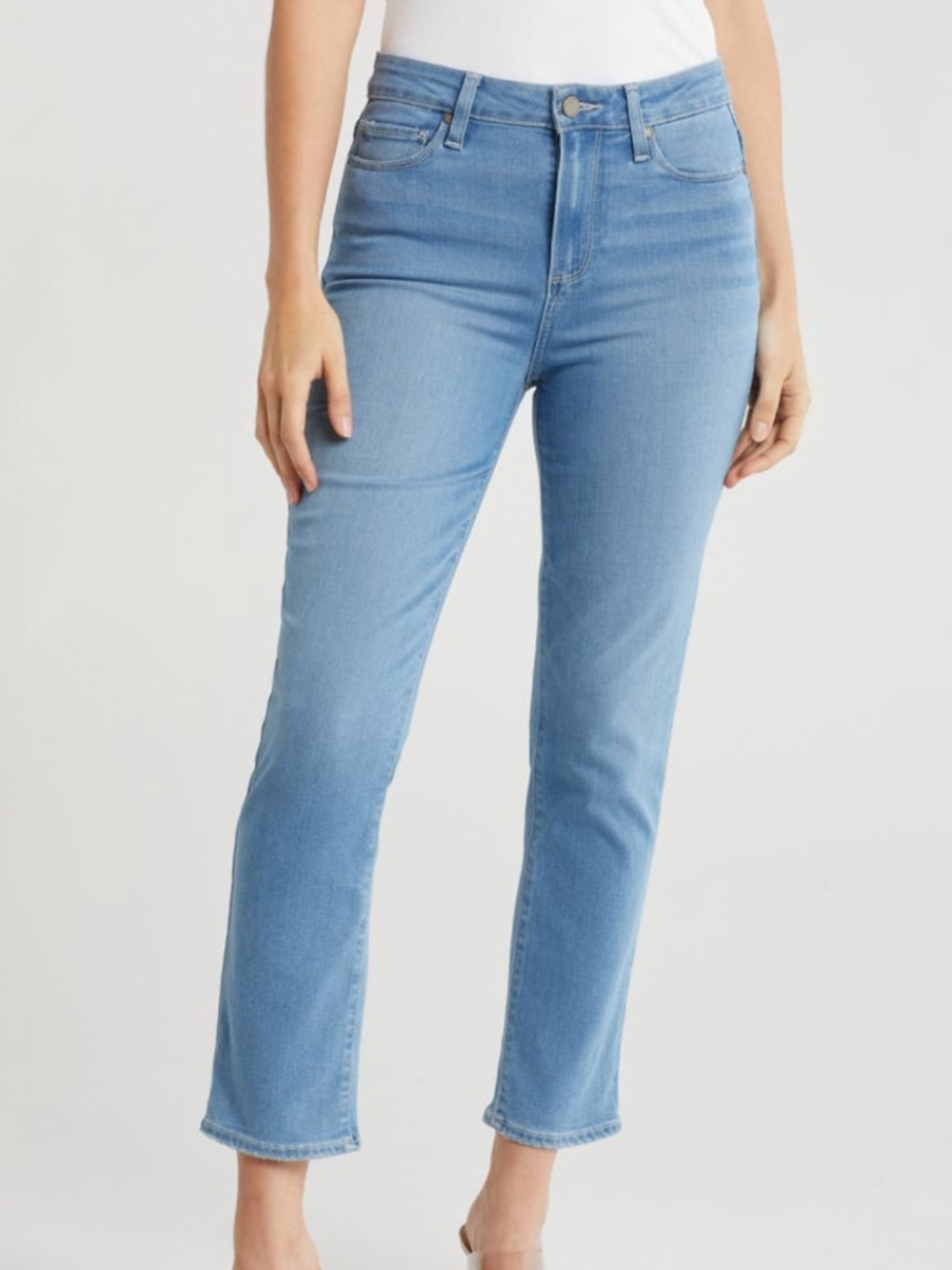 Paige hoxton slim crop jeans